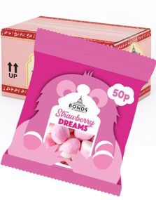 20 stk Strawberry Dreams - Bonds of London Hel Eske (UK)