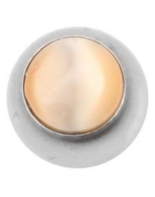 Cat Eye Orange - 6 mm Stålkule til 1,6 mm Stang