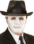 Hvit Anonym Maske i Hardplast