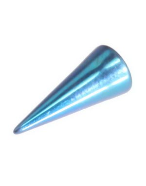 9,5x4 mm - Turkis Spike (Titan kule) 
