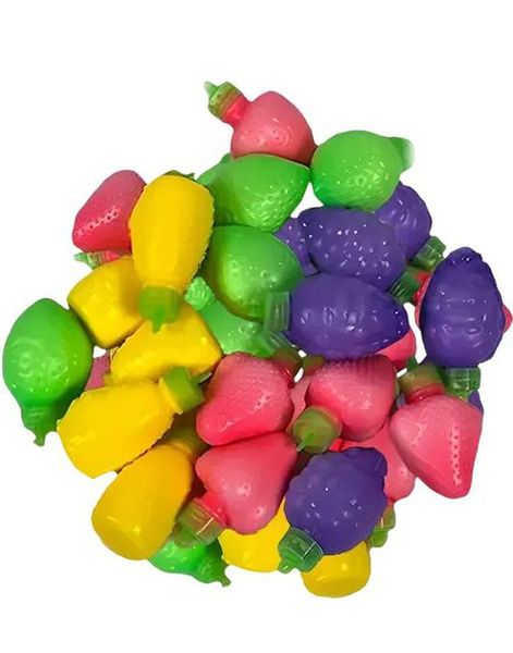 2 kg Jellioo Fruit Powder Candy - Godteripulver i Fruktformede Beholdere