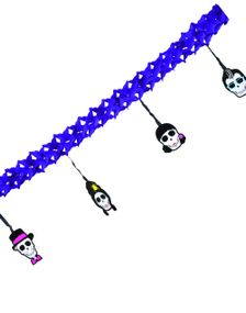 4 Meter Girlander med Hengende Motiver - Day of the Dead
