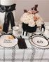 6 stk Papptallerkener 18 cm - Hello 40