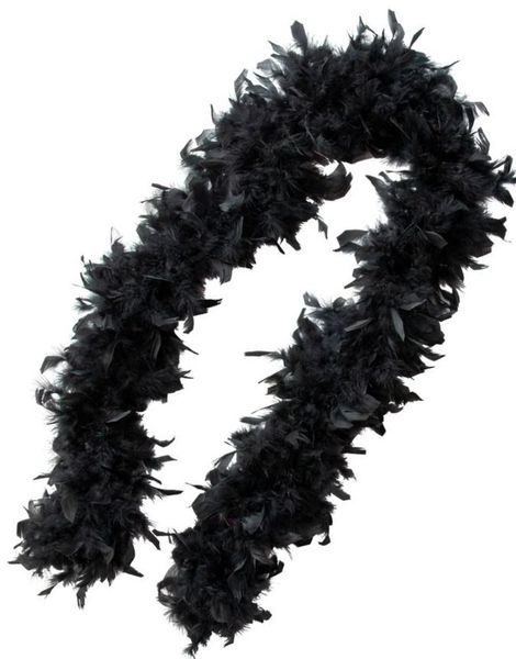 Feather Boa Svart 150 cm