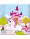 20 stk Servietter 33x33 cm - Unicorn Castle