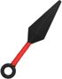 Sett med 4 Ninja Leke-Våpen Kunai og Ninjastjerner