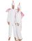 Unicorn Unisex Kostyme i Plysj med Hette