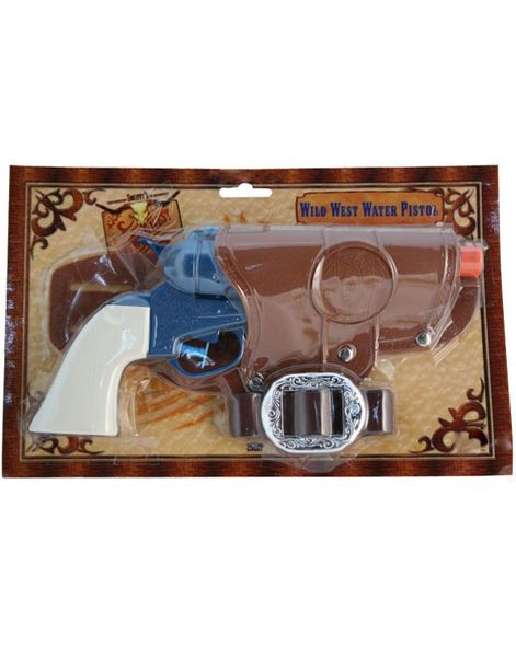Wild West Vann/Vodka Pistol med Hylster og Belte