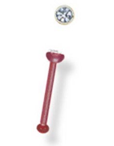 Diamond Touch Red - Nesepiercing