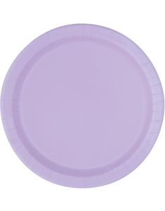 16 stk Lavendel Papptallerkener 22 cm