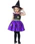 Stitch Witch - Lilla Heksekostyme med Hatt til Barn