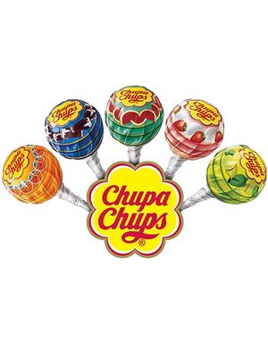 1 stk Chupa Chups Lollipop / Kjærlighet på Pinne