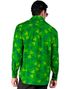 St.Patrick Skjorte med Trekløvermotiver til Herre