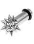 Piercing Plugg med Spikekule