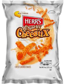 Herr's Crunchy Cheestix 227 gram (USA Import)