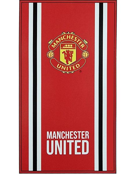 Offisielt Lisensiert Manchester United - Badehåndkle 70x140 cm