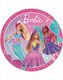8 stk Barbie Tallerkener 23 cm