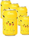 24 stk Pokemon Pikachu Natural Sparkling Water - Kullsyrevann 330 ml - Helt Brett (Asia Import)