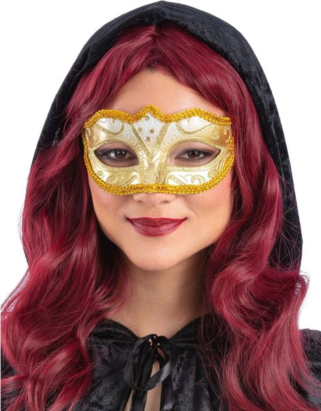 Venetian Gulllfarget og Hvit Øyemaske