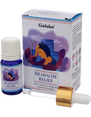 Goloka Headache Relief Blend - 100% Ren Eterisk Olje 10 ml