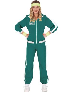 B-VARE! Squid Game Inspirert Track Damekostyme Strl S