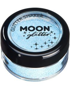 Baby Blå Pastellfarget Glitter Shaker
