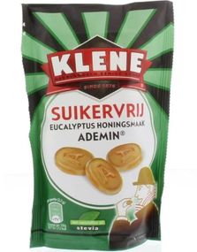 Klene Sukkerfri Eukalyptus og Honning Smak Ademin - Sukkertøy 110 gram