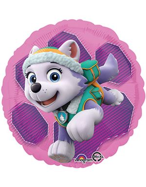 Folieballong med Tosidig Motiv 43 cm - Paw Patrol Girls