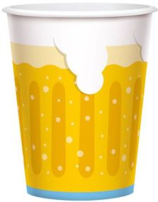 6 stk Oktoberfest Store Pappkrus 450 ml - Bierfest