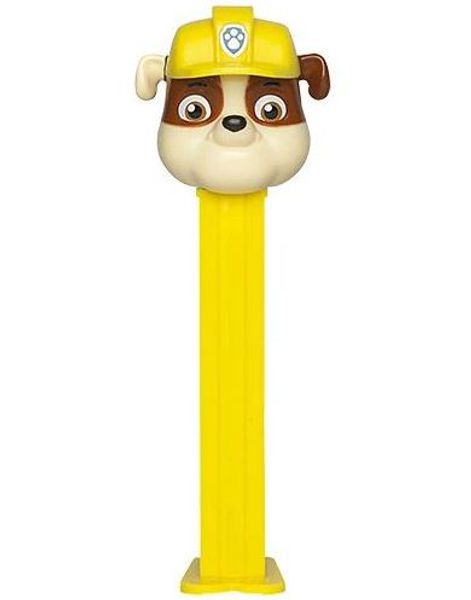 Rubble PAW Patrol Pez-Holder med 2 Pez-Pakker