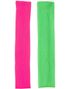 2 stk Neon Grønt og Rosa Pannebånd