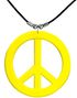 Peace Hippie Smykke - Gul
