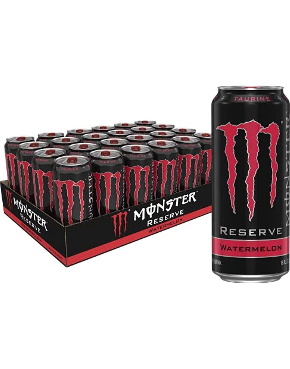 24 Stk Monster Energy Reserve Watermelon 500 Ml Energidrikk (UK Import ...