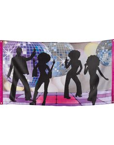 Banner 90x150 cm - Disco Fever