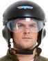 Deluxe Lisensiert Top Gun Flyger Hjelm med Visir