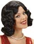 20-talls Flapper Parykk i Svart