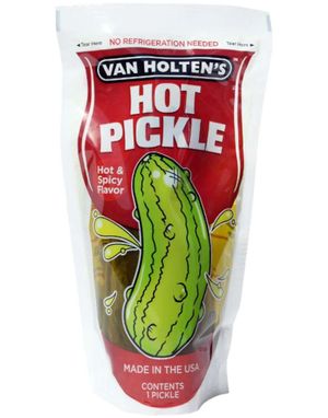 Van Holten's - Stor Hot Pickle/Sylteagurk (USA Import)