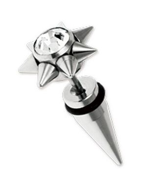 Star Spike - Sølvfarget Fake Piercing