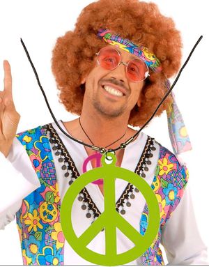 Peace Hippie Smykke - Grønn