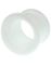Hvit Pyrex Piercing Tunnel