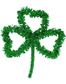 St. Patrick's Day Shamrock/Trekløver Dekorasjon 29x35 cm