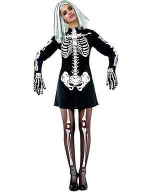 B-VARE! Skjelett-Kjole
