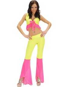 Samba Komplett Kostyme - Neon Gul