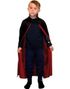 Svart og Rød Dracula Kappe til Barn - 9-11 ÅR