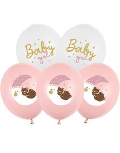 50 stk 30 cm - Baby Girl Ballonger Miks