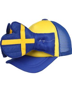 Svensk Supporter Caps med Klappehender