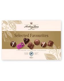 Anthon Berg Selected Favourites - Eske med Forskjellig Sjokoladekonfekt 150 gram
