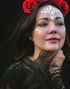 Ansikts Juveler Crystal Sorrow - Lyser i Mørket