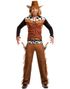 Brun Cowboy - Kostyme til Mann Strl M/L