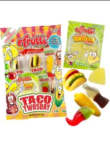 efrutti Gummi Bakery Shoppe - Forskjellig Matformet Vingummi 77 gram